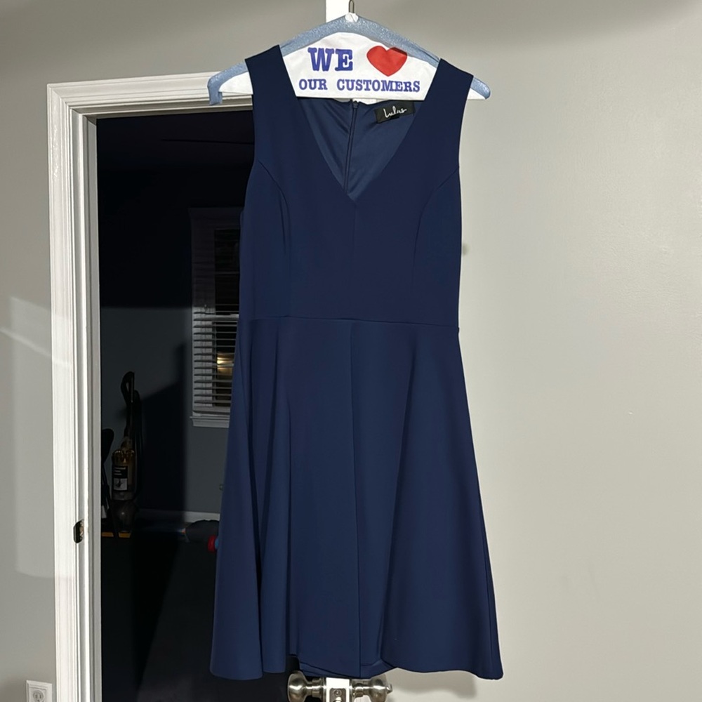Lulus navy dress